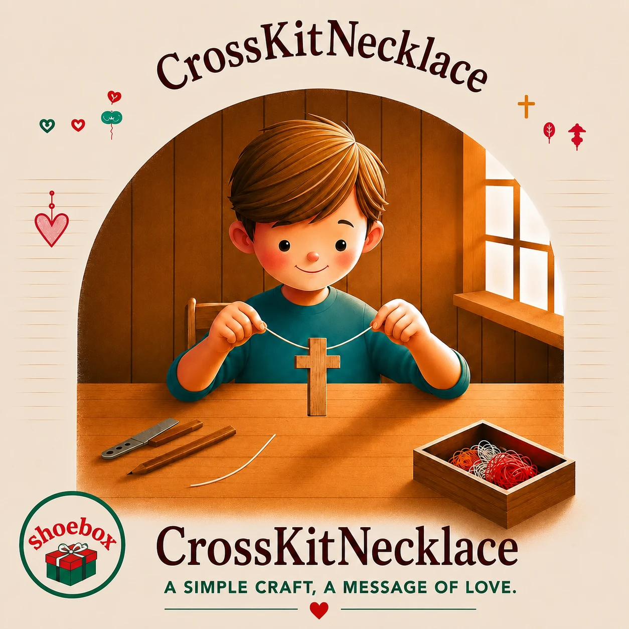 Cross Kit Necklace