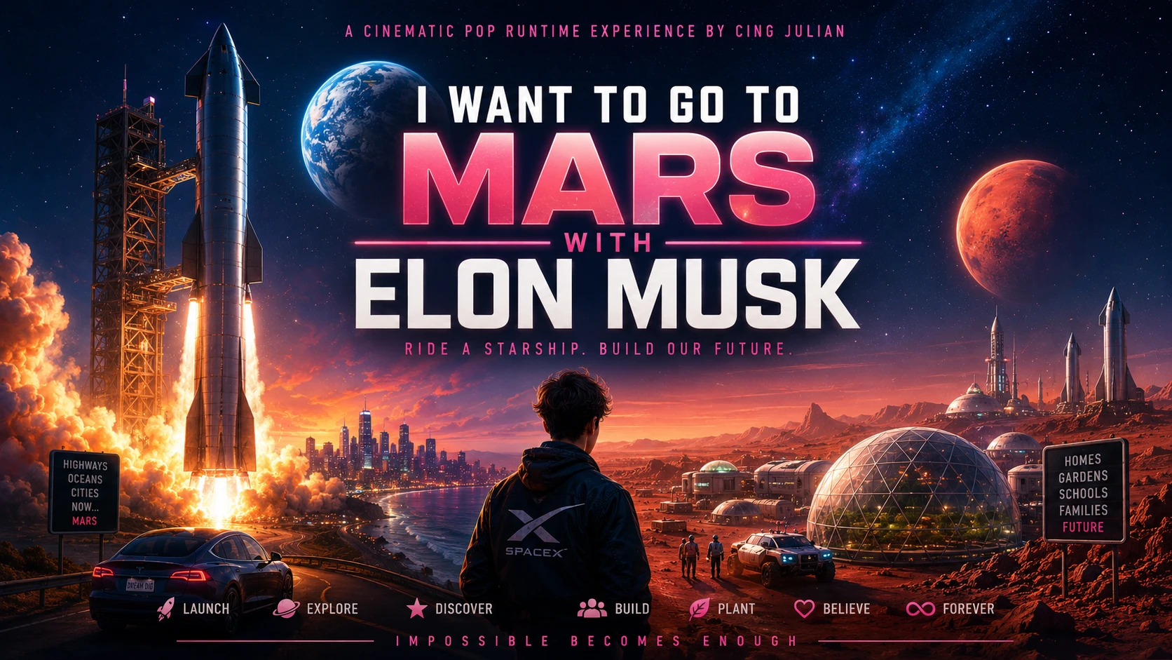 I Want to Go to Mars with Elon Musk