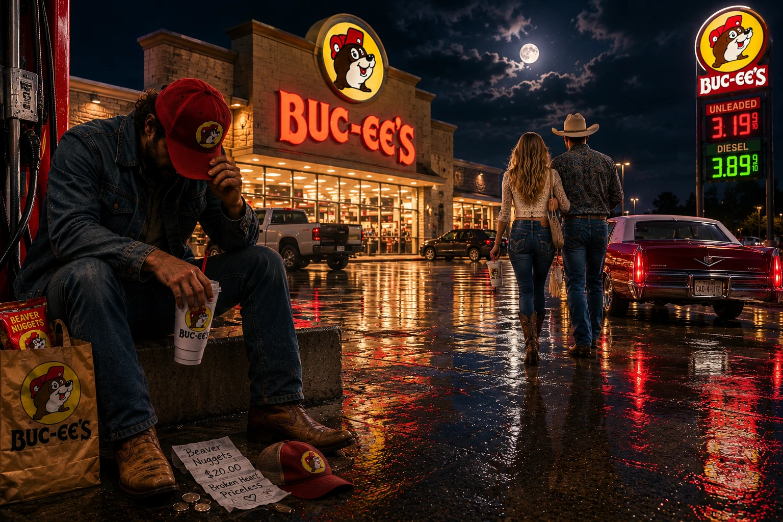 My Girl Dumped Me At Buc-ee's