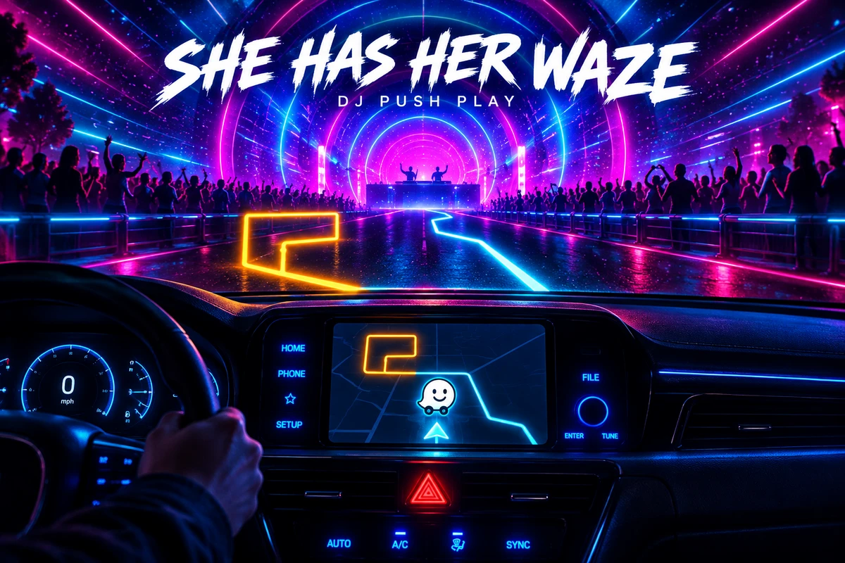 She Has Her WAZE