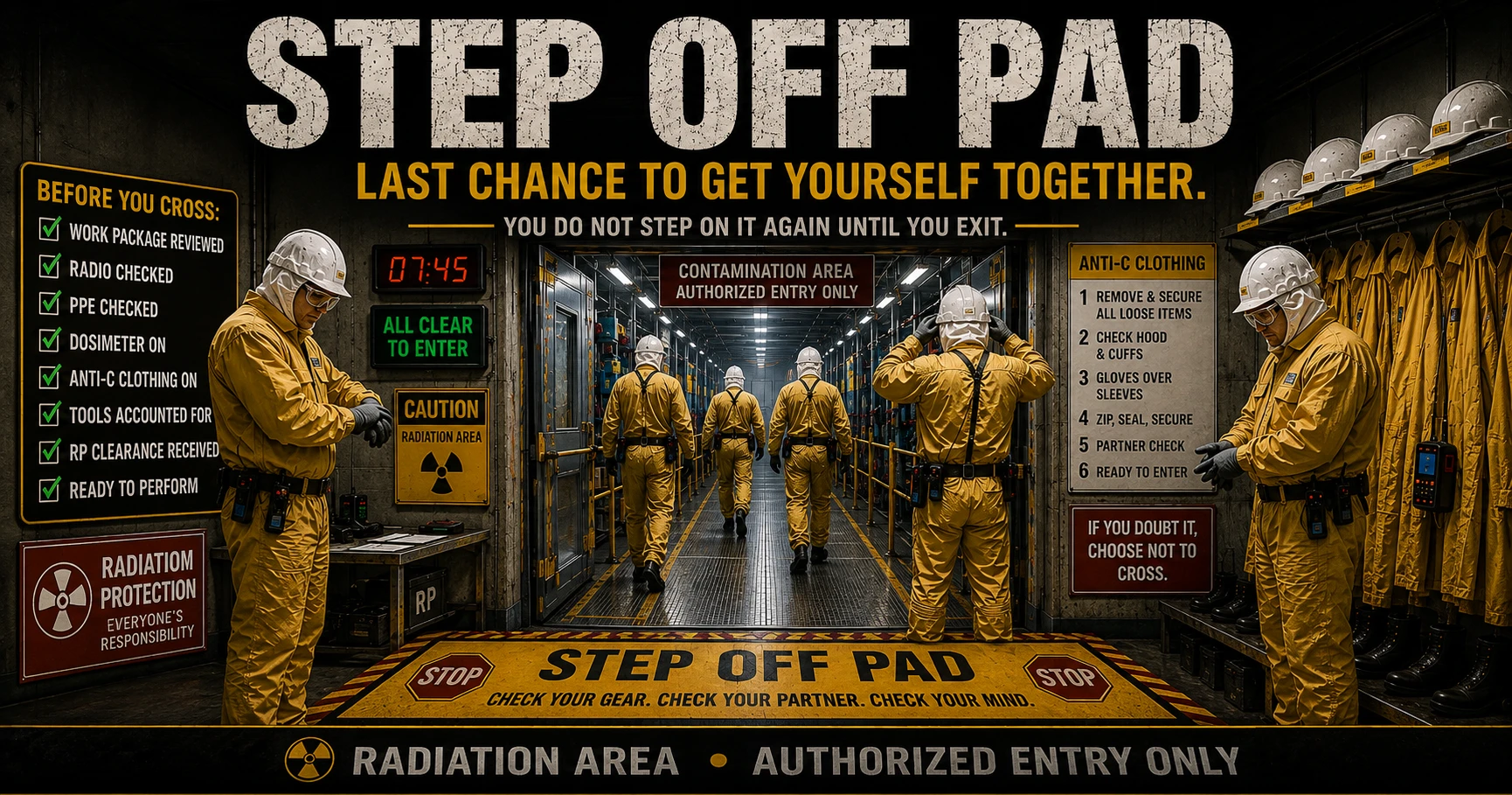 Step Off Pad
